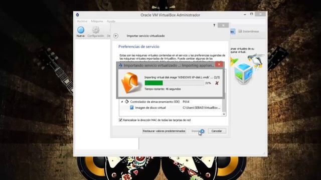 Instalar VirtualBox e Importar servicio virtualizado смотреть онлайн