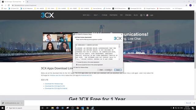 Downloading the 3CX Windows App смотреть онлайн