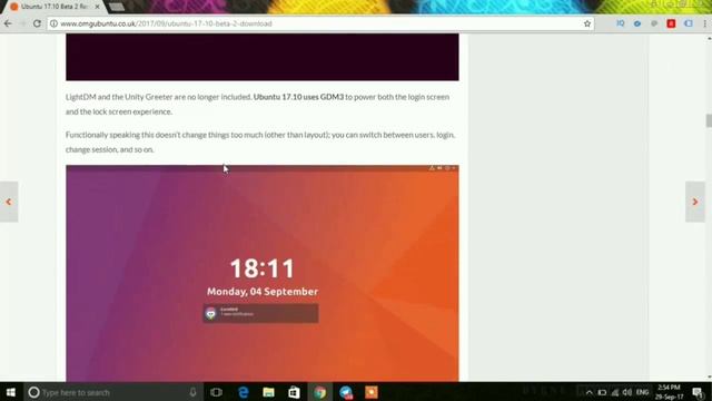 Ubuntu 17.10 Beta 2 Released, Let's see What’s New смотреть онлайн