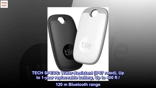 Tile Pro (2022) 2-Pack (Black/White). Powerful Bluetooth Tracker, Keys Finder and Item Locator смотреть онлайн