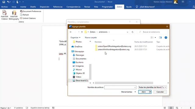 Tutorial Uso de Zotero en Writer y Word смотреть онлайн