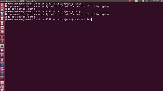 rust and cargo installation in Ubuntu смотреть онлайн