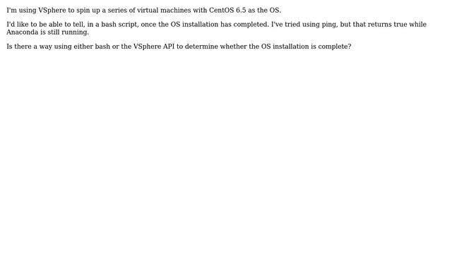 DevOps & SysAdmins: CentOS VM: Determine whether Anaconda has completed смотреть онлайн