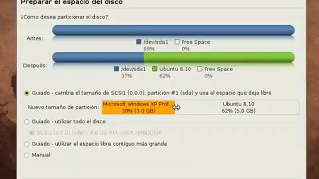 VideoTutorial de instalación Ubuntu 8 10 Intrepid Ibex360p H 264 AAC смотреть онлайн