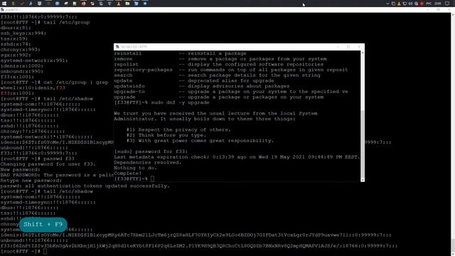 Создание учетных записей пользователей useradd | Сервер Fedora 34 смотреть онлайн