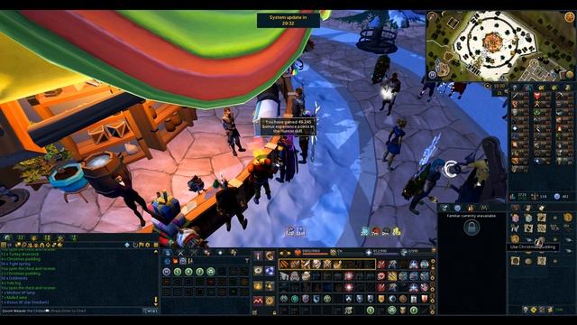 GREEN SANTA HAT PLEASE!! Loot from 208 Christmas Presents | Rs3 смотреть онлайн