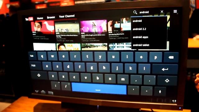 CES 2011: Hands-off Demonstration Of The Motorola XOOM Dual-core Android 3.0 