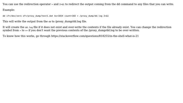 DevOps & SysAdmins: Linux dd: Is there a way to redirect its output for monitoring? (2 Solutions!!) смотреть онлайн