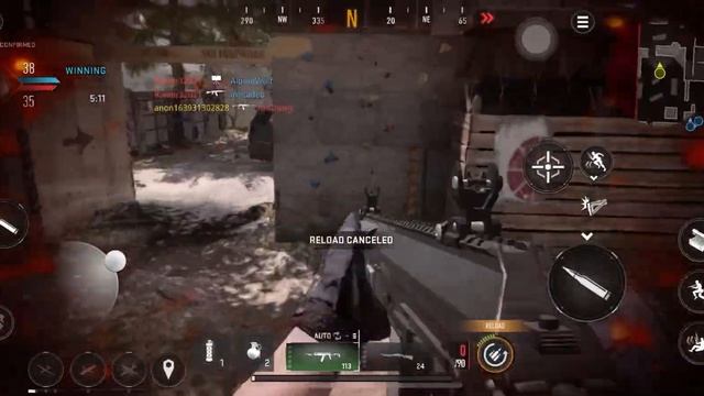 COD Warzone Mobile on Iphone 14 pro - Teamdeath match смотреть онлайн