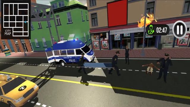 Police Ambulance Van Driving - 911 Rescue Emergency Simulator - Android IOS GamePlay #6 смотреть онлайн