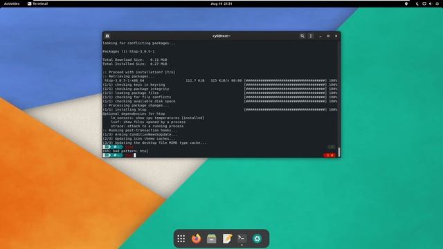 Manjaro Gnome 40 смотреть онлайн