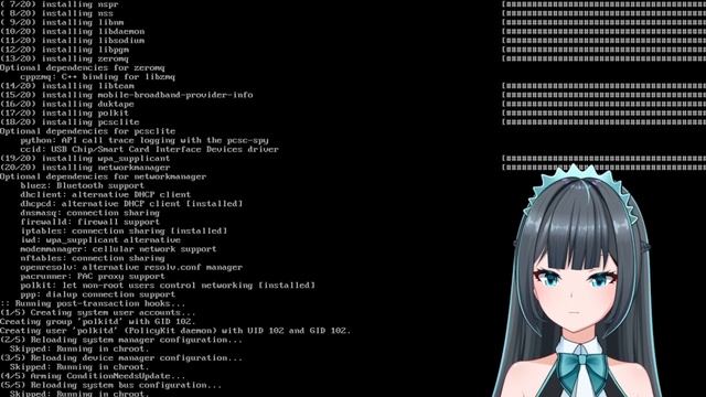 I Became an Anime Girl To Install Arch смотреть онлайн