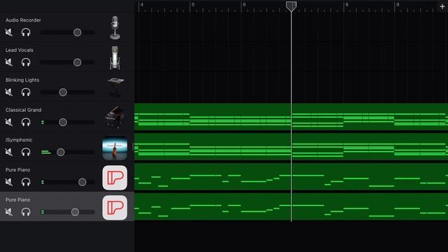 GarageBand Piano Motif смотреть онлайн