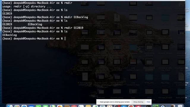 Linux Command || Part-03 || mkdir, rmdir, rm and rmdir -r || Examples || Dated: 11/06/2021 !! смотреть онлайн