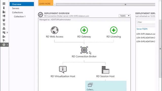 MOC 20694B - Module 8 - Demo 4 - Configuring RD Connection Broker for High Availability смотреть онлайн