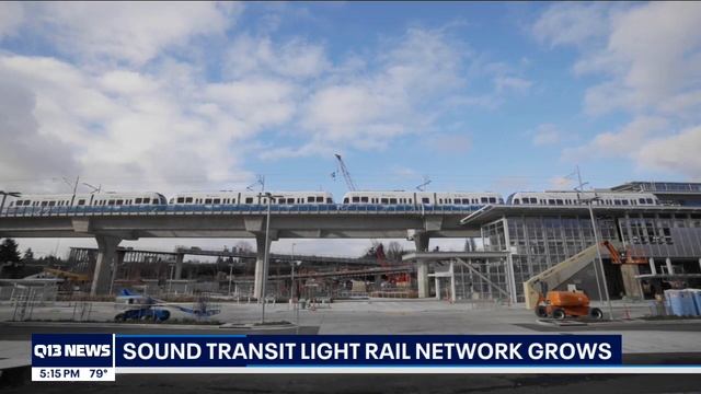 Sound Transit opening 3 new Link Light Rail stations on Oct. 2 | Q13 FOX Seattle смотреть онлайн