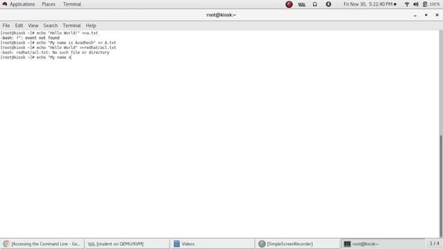 Editing the command line смотреть онлайн