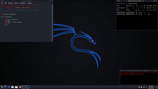 Penggunaan Fluxion pada Kali Linux | Dinar Nur Izzah | 193307035 смотреть онлайн