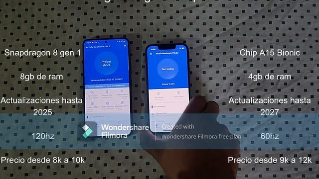 Samsung S22 VS IPhone 13 Mini смотреть онлайн