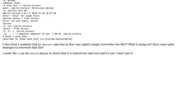 fedora 21 lets a user overwrite a file he does not have access to (2 Solutions!!) смотреть онлайн