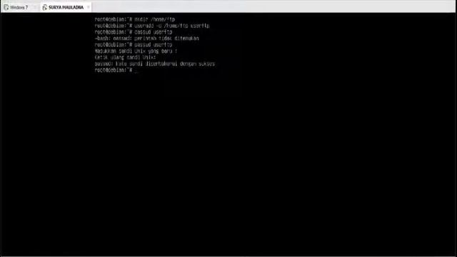 DEBIAN 9 | "KONFIGURASI FTP" смотреть онлайн