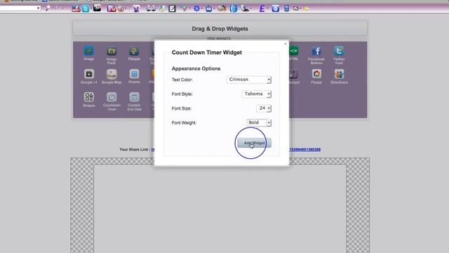 Countdown Timer Widget смотреть онлайн