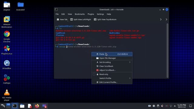 how to make bootable pendrive using Ubuntu / kali linux смотреть онлайн