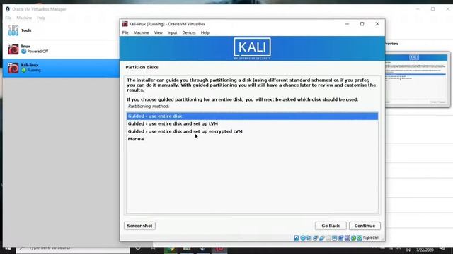 Ethical Hacking and Penetration Testing part 2 (Second Phase). Installing Kali 2020.2 смотреть онлайн