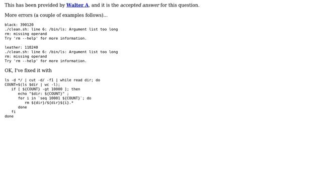 Unix & Linux: Recursively remove files with idx ＞ 10,000 (2 Solutions!!) смотреть онлайн
