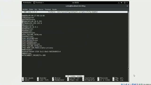 Servidor DHCP Fedora (parte 1) смотреть онлайн