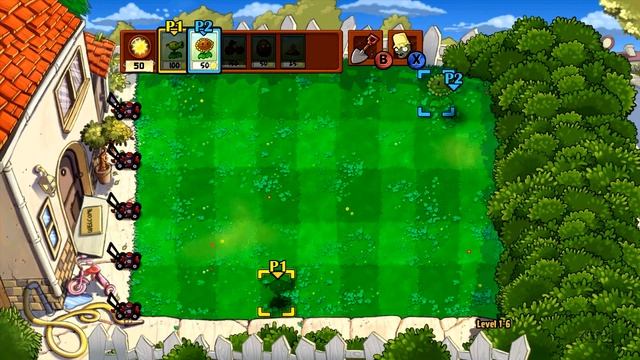 We Play Plants Vs Zombies Xbox 360 - Levels 1-5 and 1-6 смотреть онлайн