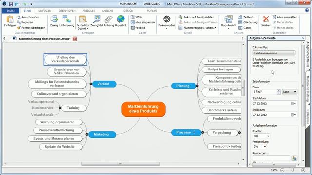 MindView 5 : Neue MS Office 2012 Oberfläche смотреть онлайн