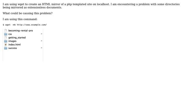 Unix & Linux: wget - corrupted directories (2 Solutions!!) смотреть онлайн