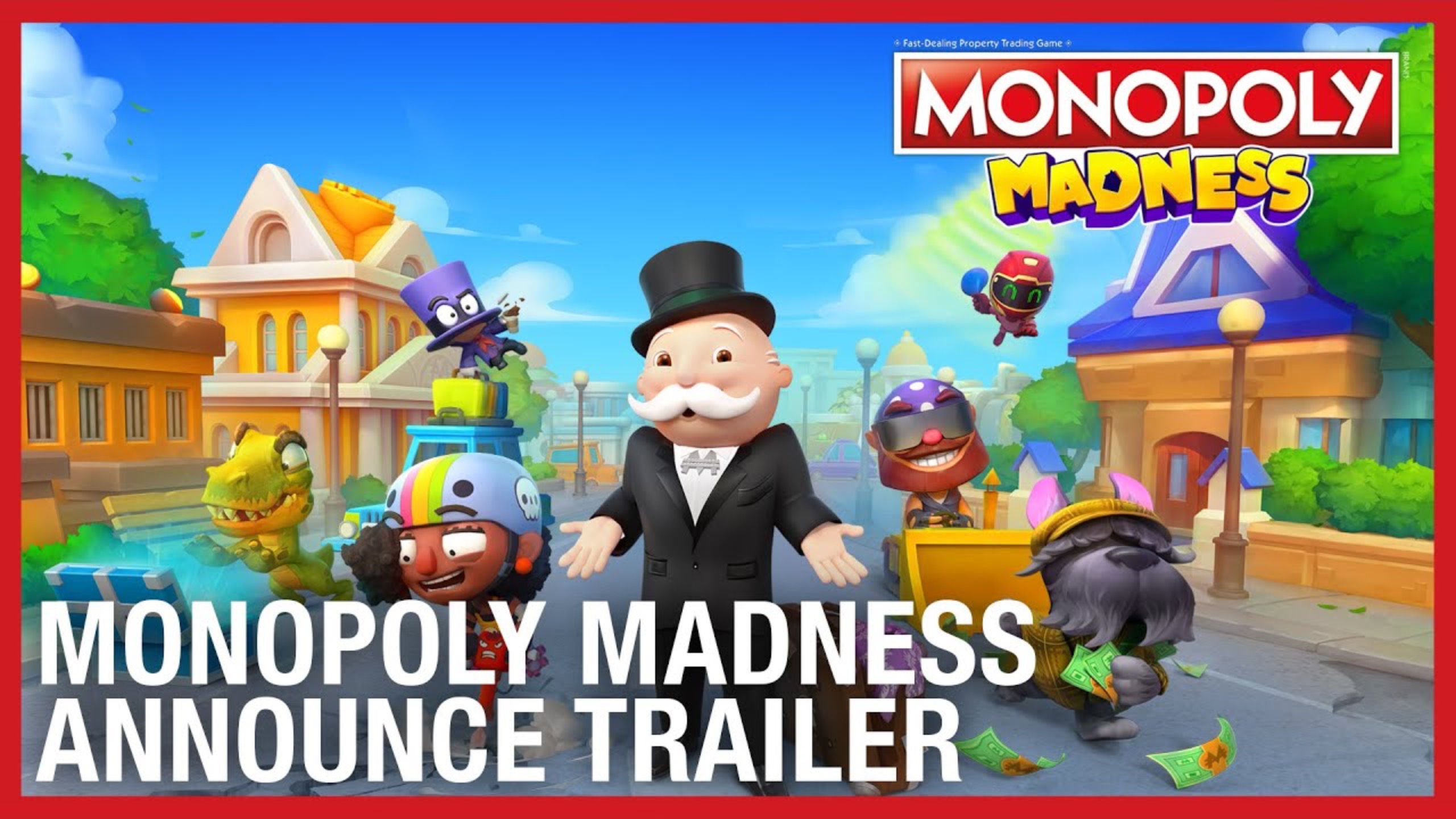 Monopoly Madness - Official Announce Trailer PS4 смотреть онлайн