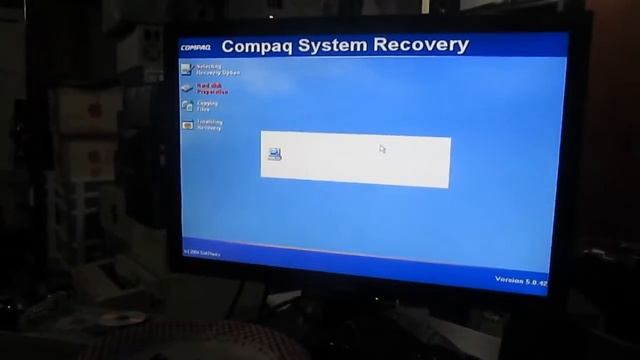 Compaq SR1010NX Factory Restore смотреть онлайн