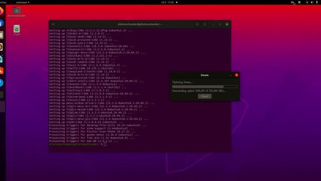 INSTALL STEAM ON LINUX | STEAM GAMING | TUTORIAL смотреть онлайн