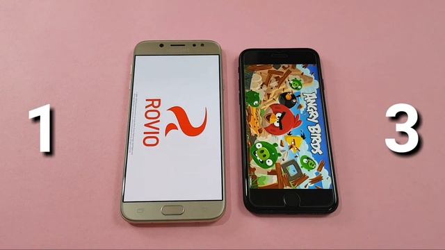 Samsung J7 Pro vs iPhone 7 Speed Test Comparison | Which is Faster! смотреть онлайн