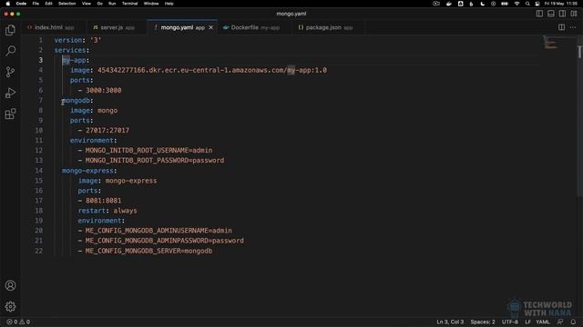 081. 12 - Deploy docker application on a server - 569K смотреть онлайн