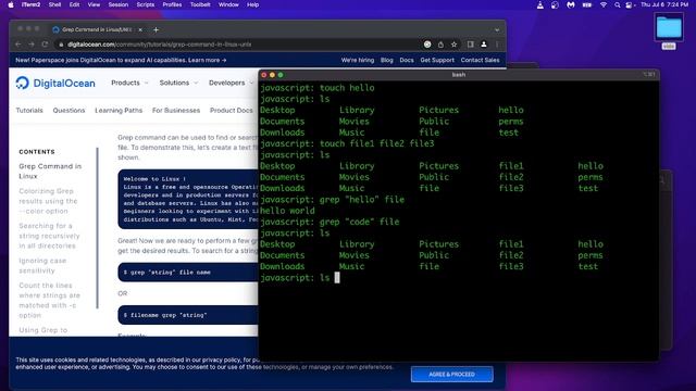 Bash Commands - grep command смотреть онлайн