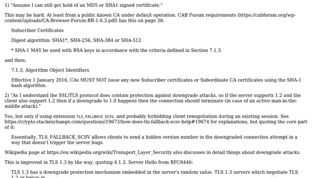Unix & Linux: Varying a certificate based on client TLS version in ClientHello (2 Solutions!!) смотреть онлайн