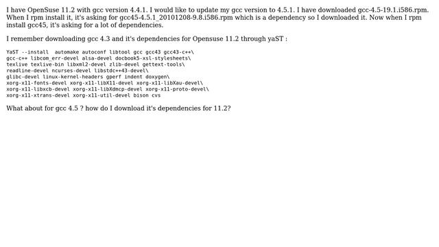 Unix & Linux: How to Update gcc of OpenSuse 11.2? смотреть онлайн
