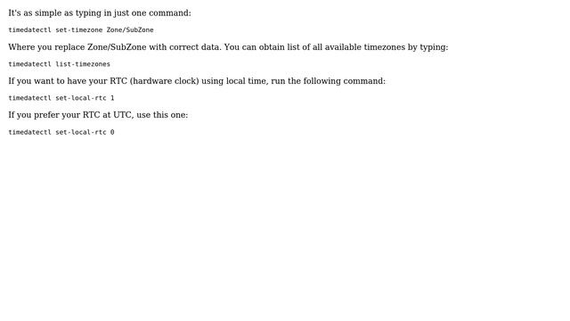 Unix & Linux: How can I easily change my time-zone in Arch/Xfce? (2 Solutions!!) смотреть онлайн