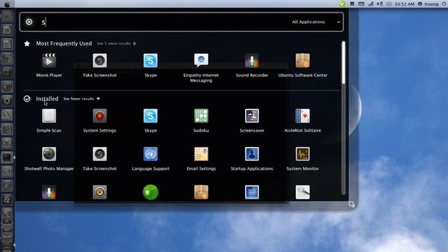 My Ubuntu 11.04 Desktop (unity + compiz + lion theme) смотреть онлайн
