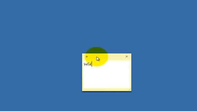 Windows 7 Sticker Notes смотреть онлайн