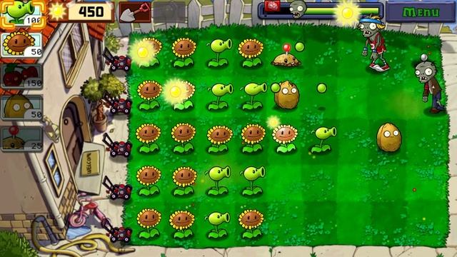 Bowling Without EXPLOSIVE Nuts | Day 5 to Day 7 | Plants vs Zombies IPhone смотреть онлайн