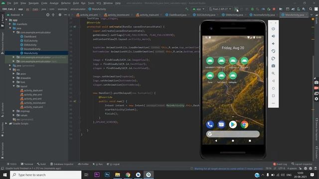Financial Calculator App | Android Studio смотреть онлайн