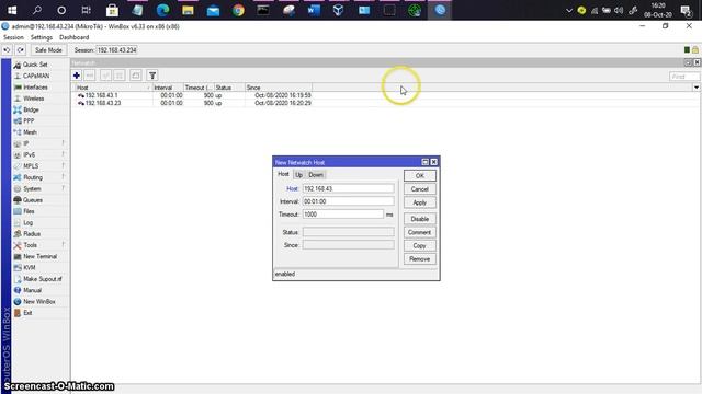 Tutorial Sistem Kontrol Dan Monitoring Menggunakan Aplikasi Look@LAN Dengan Netwatch Pada Mikrotik смотреть онлайн