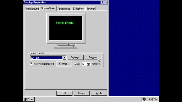 Windows 95 - Screen Saver [IBM PC] (1996) Microsoft Corporation смотреть онлайн