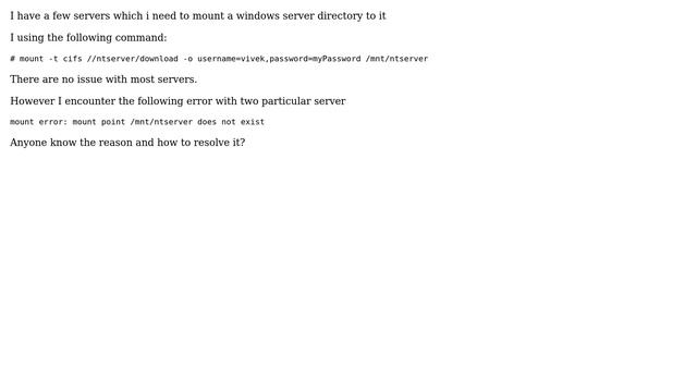 DevOps & SysAdmins: What is meant by mount point does not exist? (2 Solutions!!) смотреть онлайн