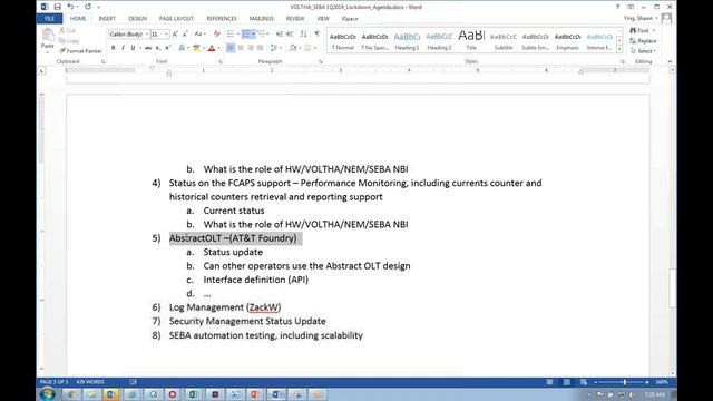 2019 02 14 07 01 VOLTHA Meeting смотреть онлайн